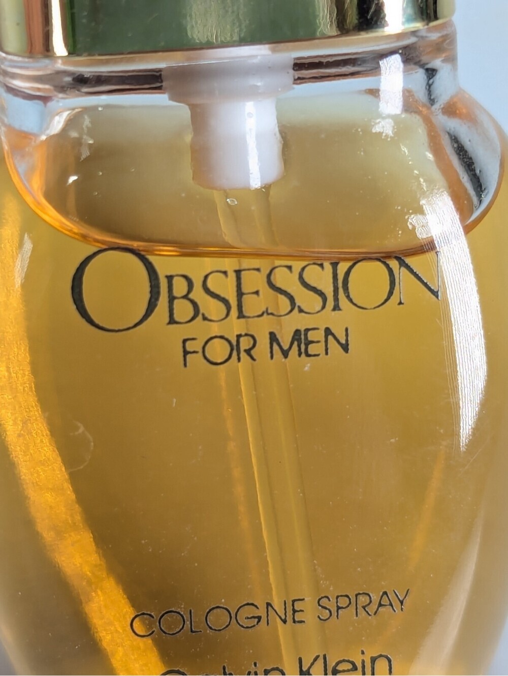 Calvin Klein Obsession for Men Cologne Spray Bottle New Without Box .5 Fl Ounce - Picture 4 of 9